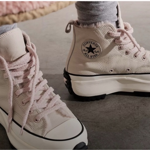 💕Converse Run Star Hike Cozy Club Light In Light Pink - Picture 3 of 5